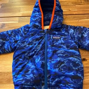 Reversible Down Patagonia Baby Boy Winter Jacket